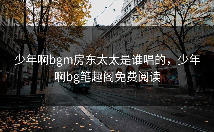 少年啊bgm房东太太是谁唱的，少年啊bg笔趣阁免费阅读